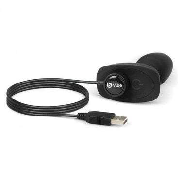 Plug rimming compatto con vibrazione e perline rotanti - Stimolazione orgasmica